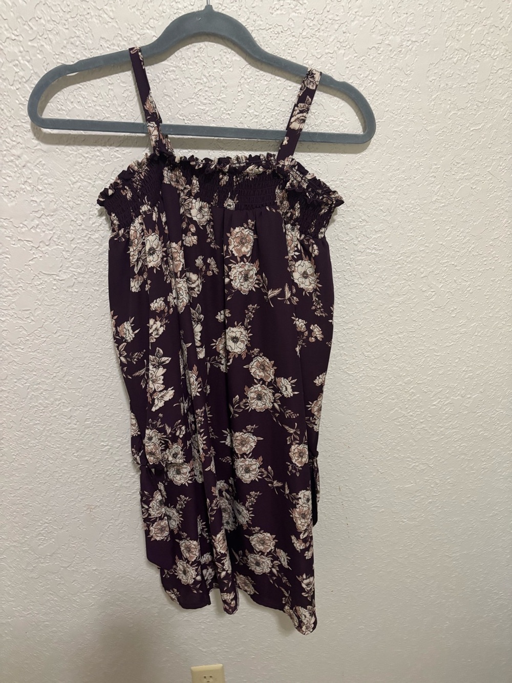 Cold shoulder mini dress